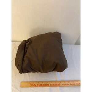 Eddie Bauer travel shopping chart cover convertible bag brown pink